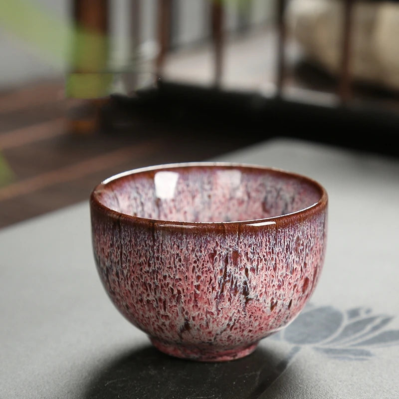 Japanese Style Mini Tea Cup, 60ml Gradient Ceramic Teacup
