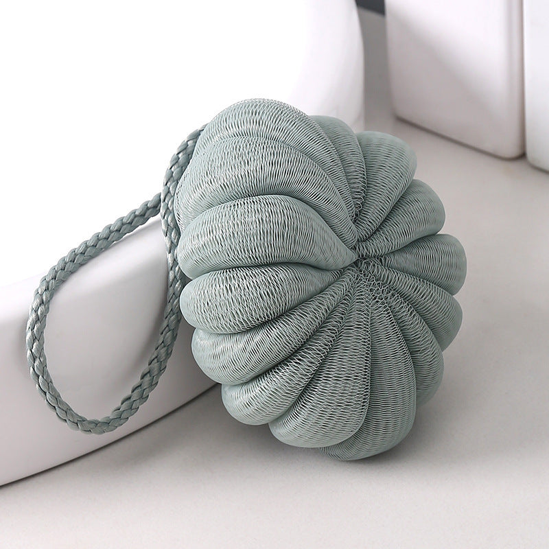 Japanese-Style Shower Loofah Pouf – Large 50 g Mesh Bath Flower Ball Body Scrubber (10 cm / 3.9 in Diameter)