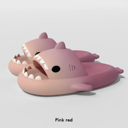 Comfort EVA Shark Pattern Cloud Slides – Lightweight Non-Slip Indoor & Outdoor Slippers